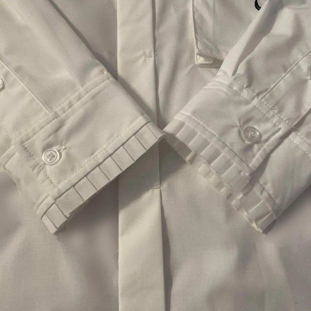 THOMAS MAGPIE ハイネックBIGシャツ ホワイト 38サイズ ＊新品