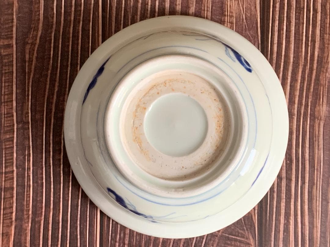 ✨SALE✨染付中鉢３種　幕末～明治期　レトロ　アンティーク　時代骨董