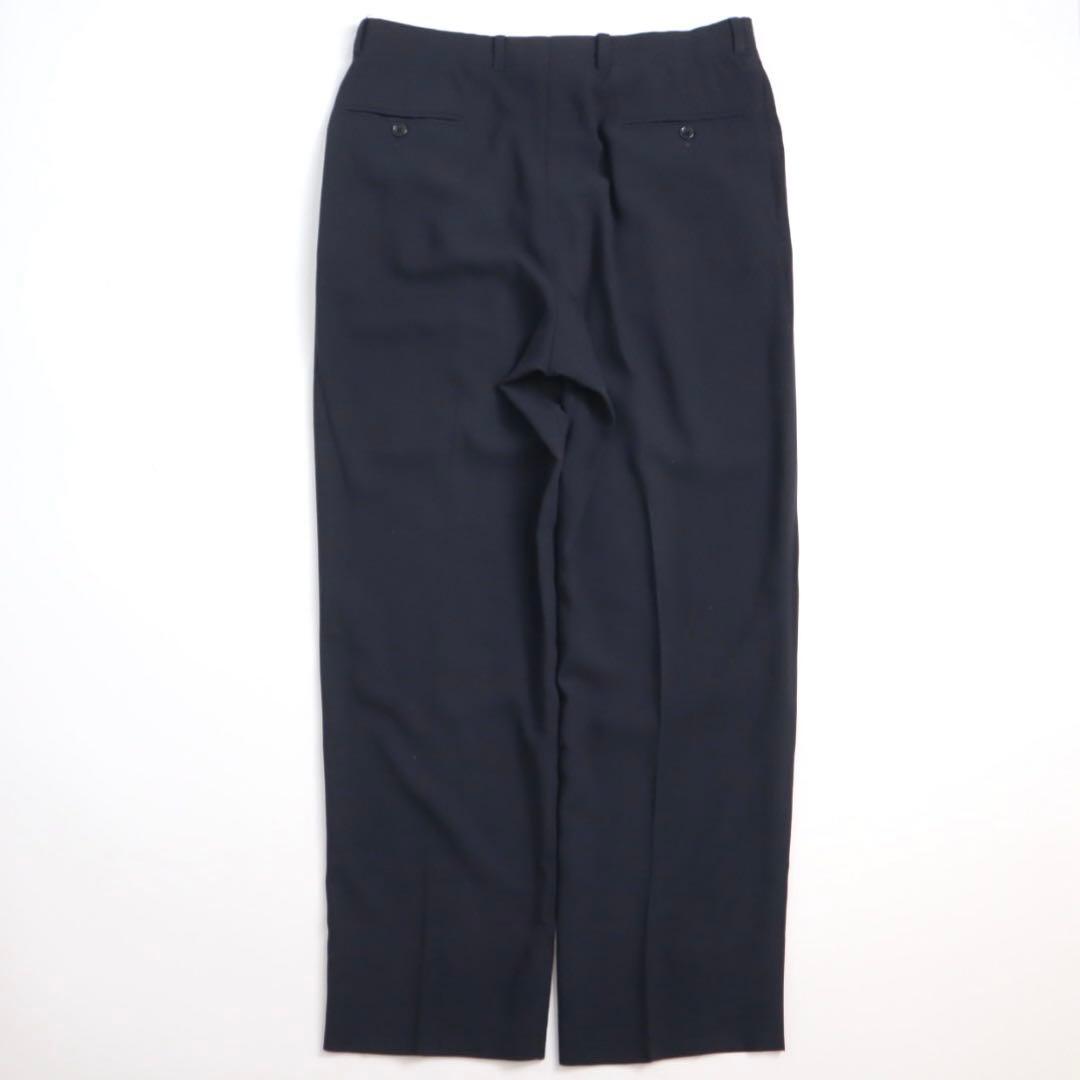 giorgio armani collezioni 2タック ワイドスラックス