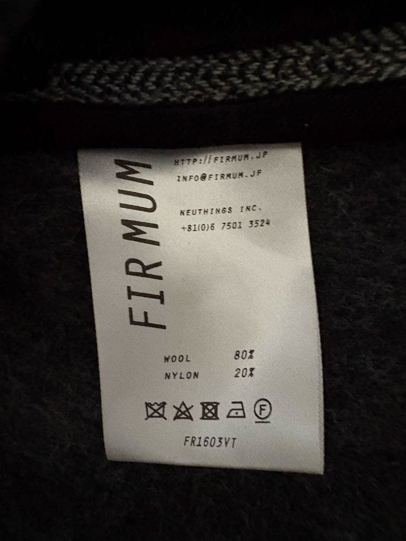 値下げFIRMUM (フィルマム)RB-FR1603VT レディースウールベスト