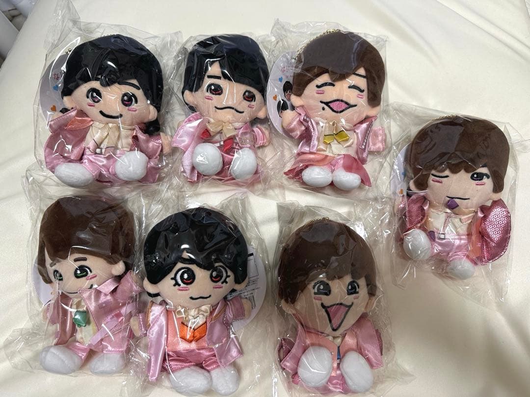 なにわ男子 第2弾 ちびぬい ぬいぐるみ・マスコット 全員セット 7体