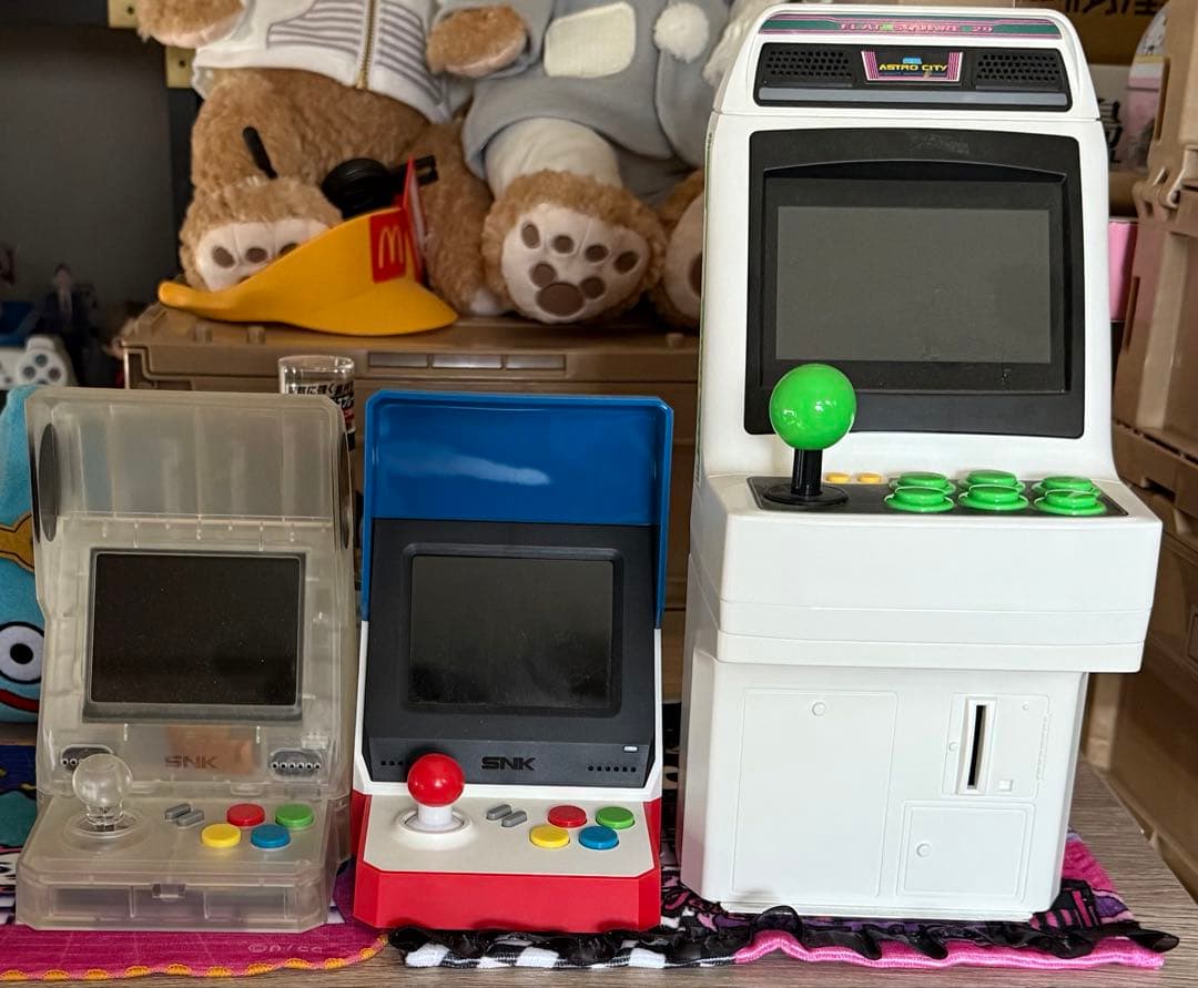 アストロシティミニ と ネオジオミニ2つ