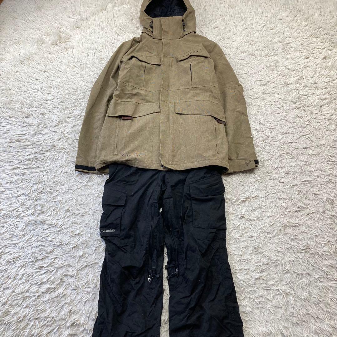 メンズ Columbia コロンビア スキー スノーボードウェア セットアップ
