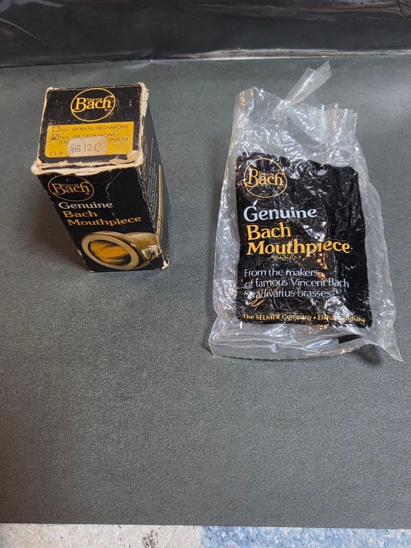 ☆希少　トロンボーンマウスピース BACH CORP 12C☆