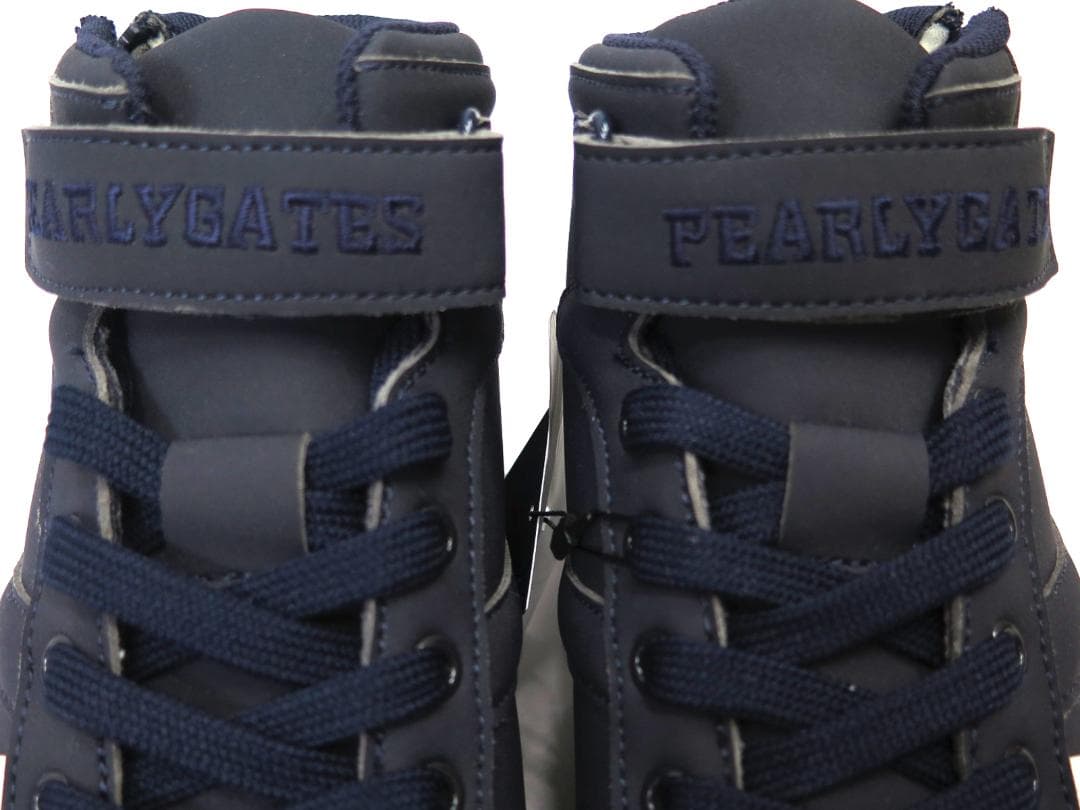 展示品●パーリーゲイツ●ミドルカット　ソフトスパイクゴルフシューズ　23.0cm