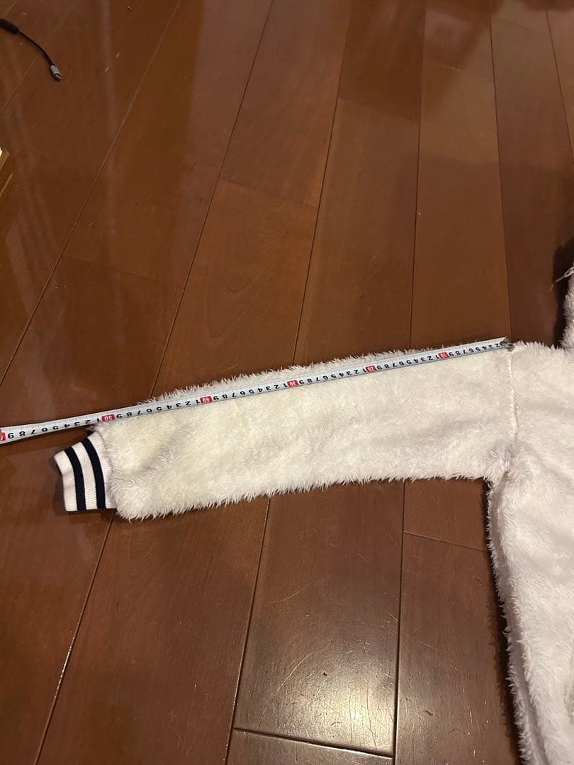 PEARLY GATES★白ふわもこフード付きパーカーサイズ0