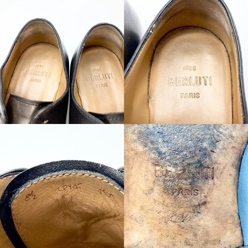 定価36万 レア 現行　ベルルッティ　８.５　アレッサンドロ　ガレ　カリグラフィ