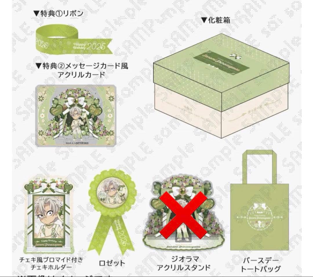 鬼滅の刃　不死川実弥お誕生日BOX