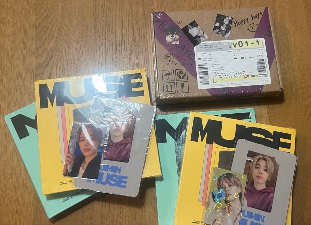 LAYOVER MUSE 特典 ラキドロー JPFC 未開封　まとめ売り BTS