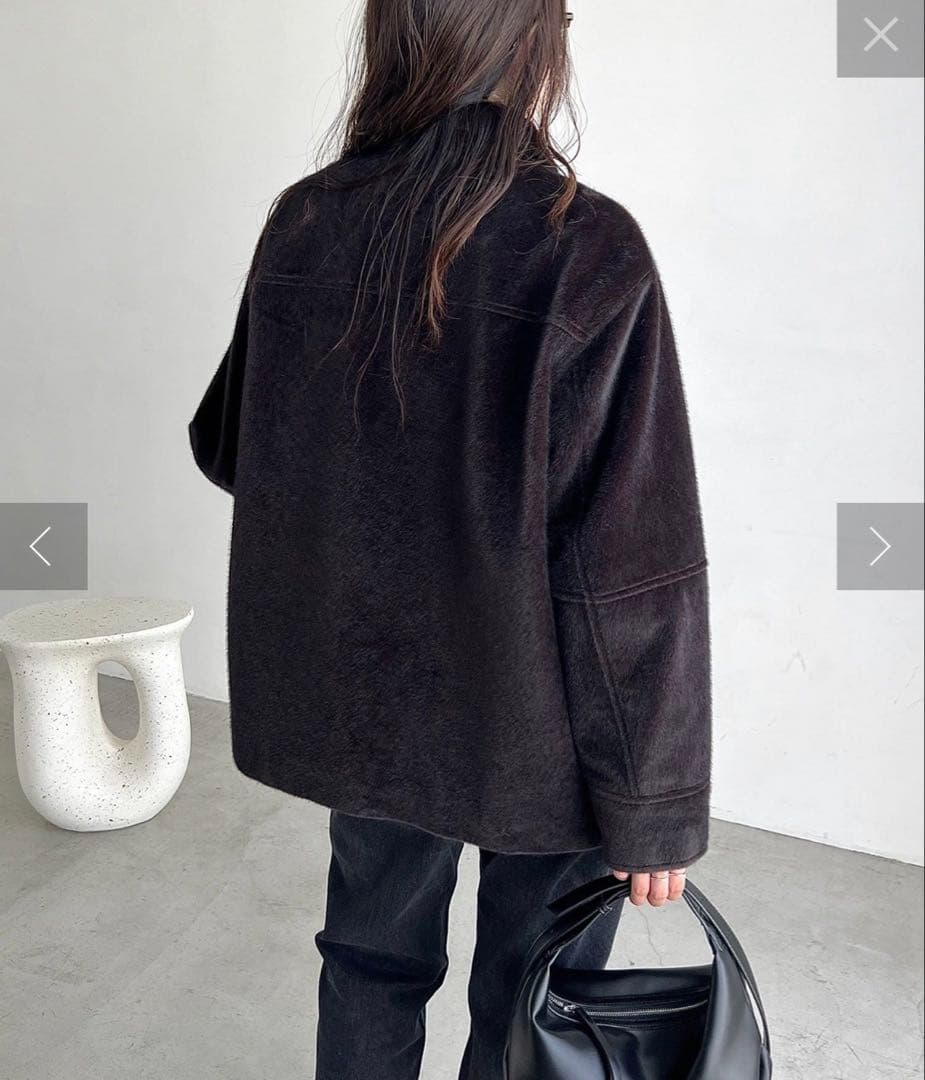 CAPRICIEUX LEMAGE ホースファーハーフコート