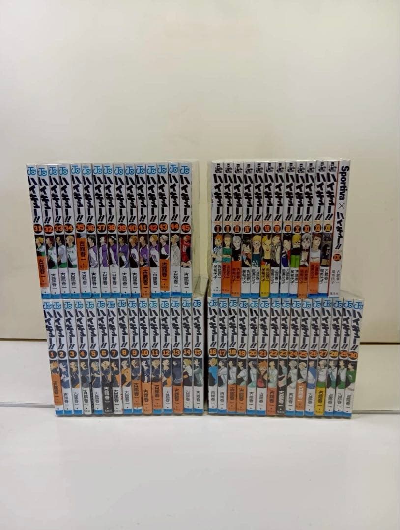 0236 ハイキュー!!全巻と小説版全巻