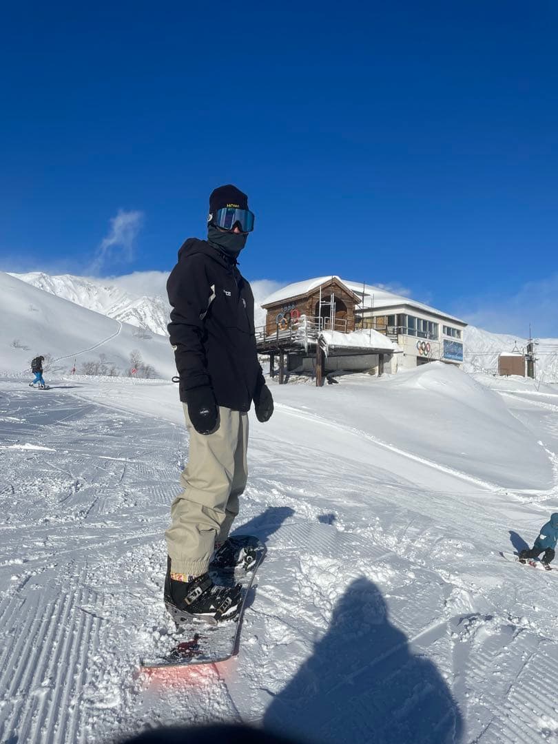 nomadik×dayzeスノーボードウェア 黒/白