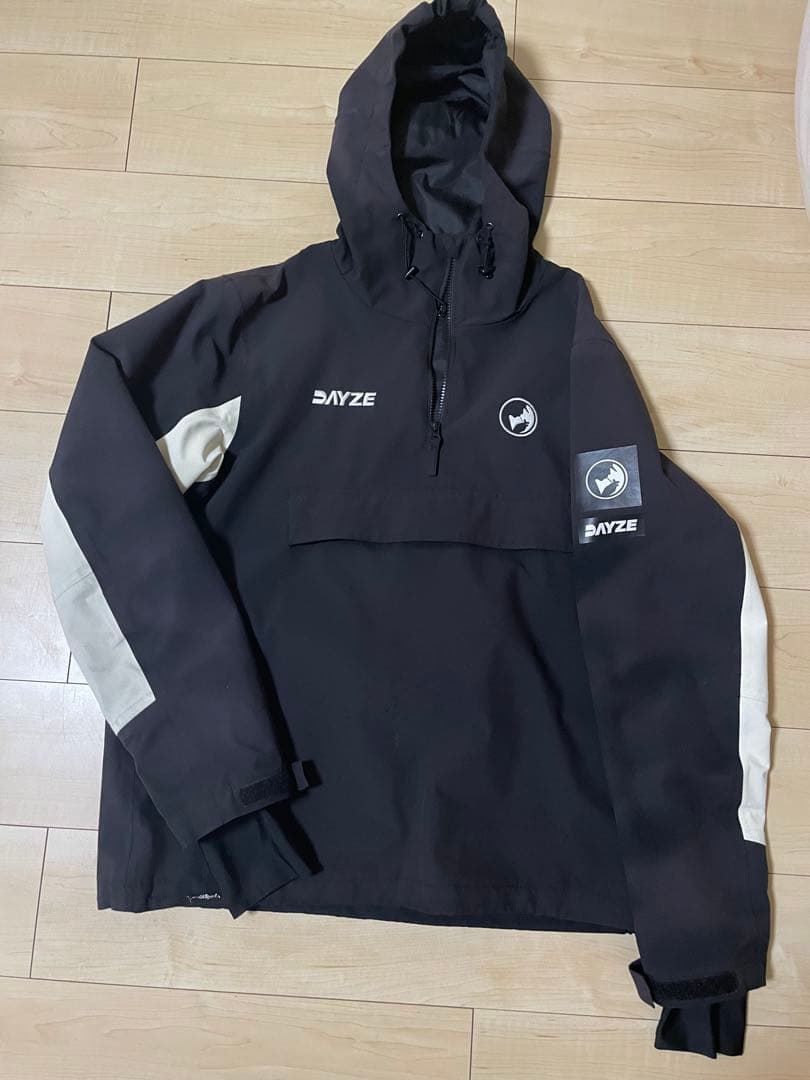 nomadik×dayzeスノーボードウェア 黒/白