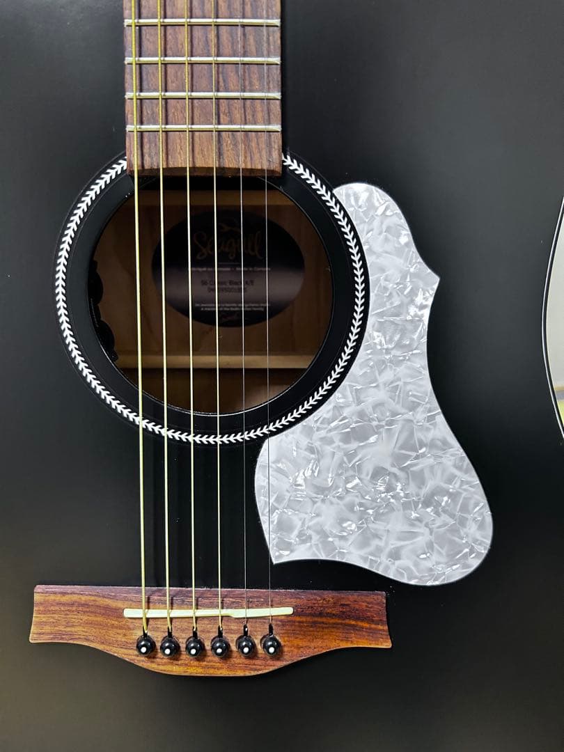 S6 Seagull アコースティックギター ブラック