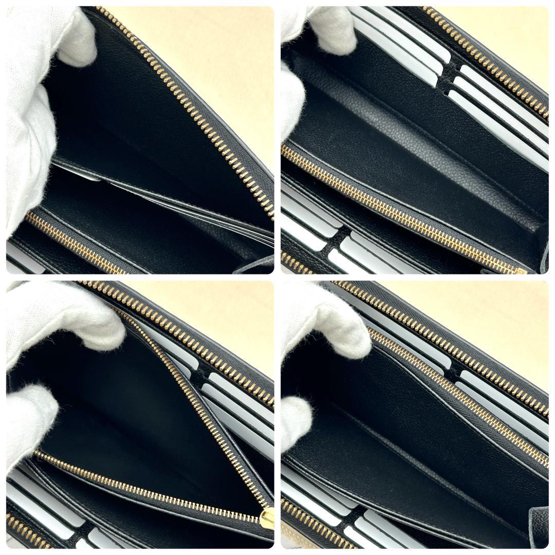 ★美品★　ルイヴィトン　アンプラント　ステッチ　ジッピーウォレット　長財布