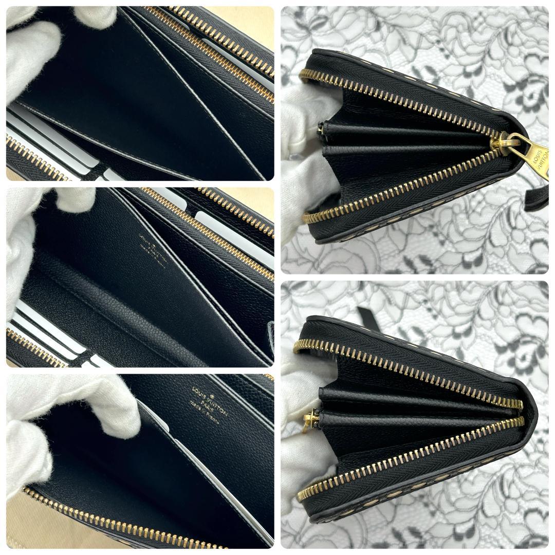 ★美品★　ルイヴィトン　アンプラント　ステッチ　ジッピーウォレット　長財布
