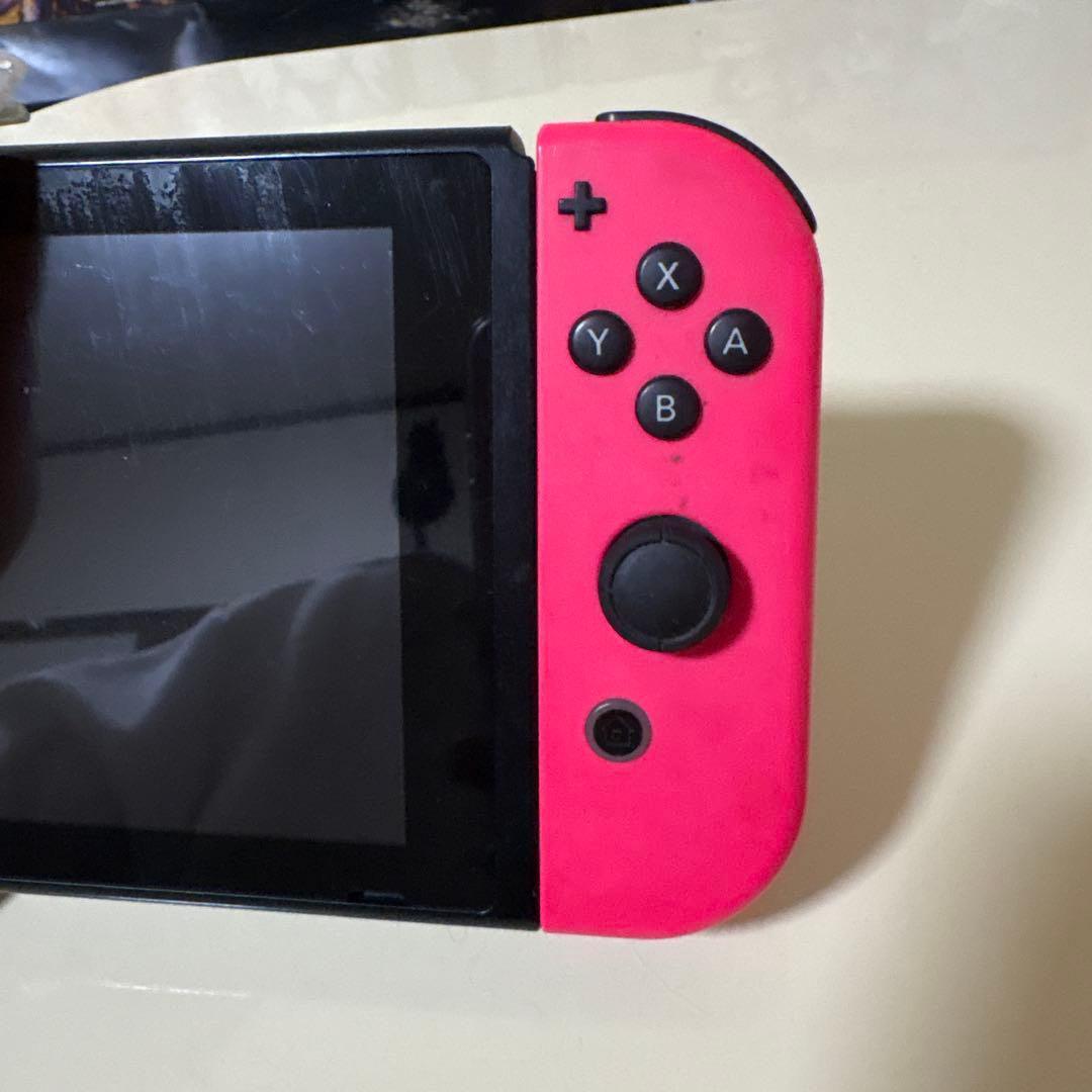Nintendo Switch グリーン/ピンク　任天堂
