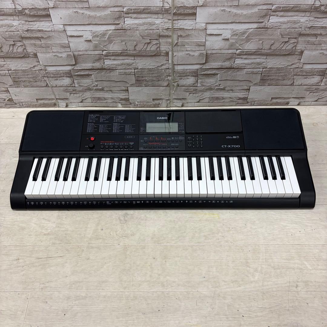 美品 CASIO 61鍵盤 電子キーボード Casiotone CT-X700