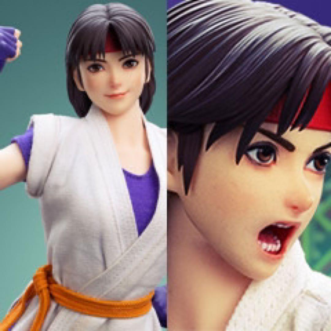 ザ・キング・オブ・ファイターズ ユリ・サカザキ 1/6シームレスドールフィギュア