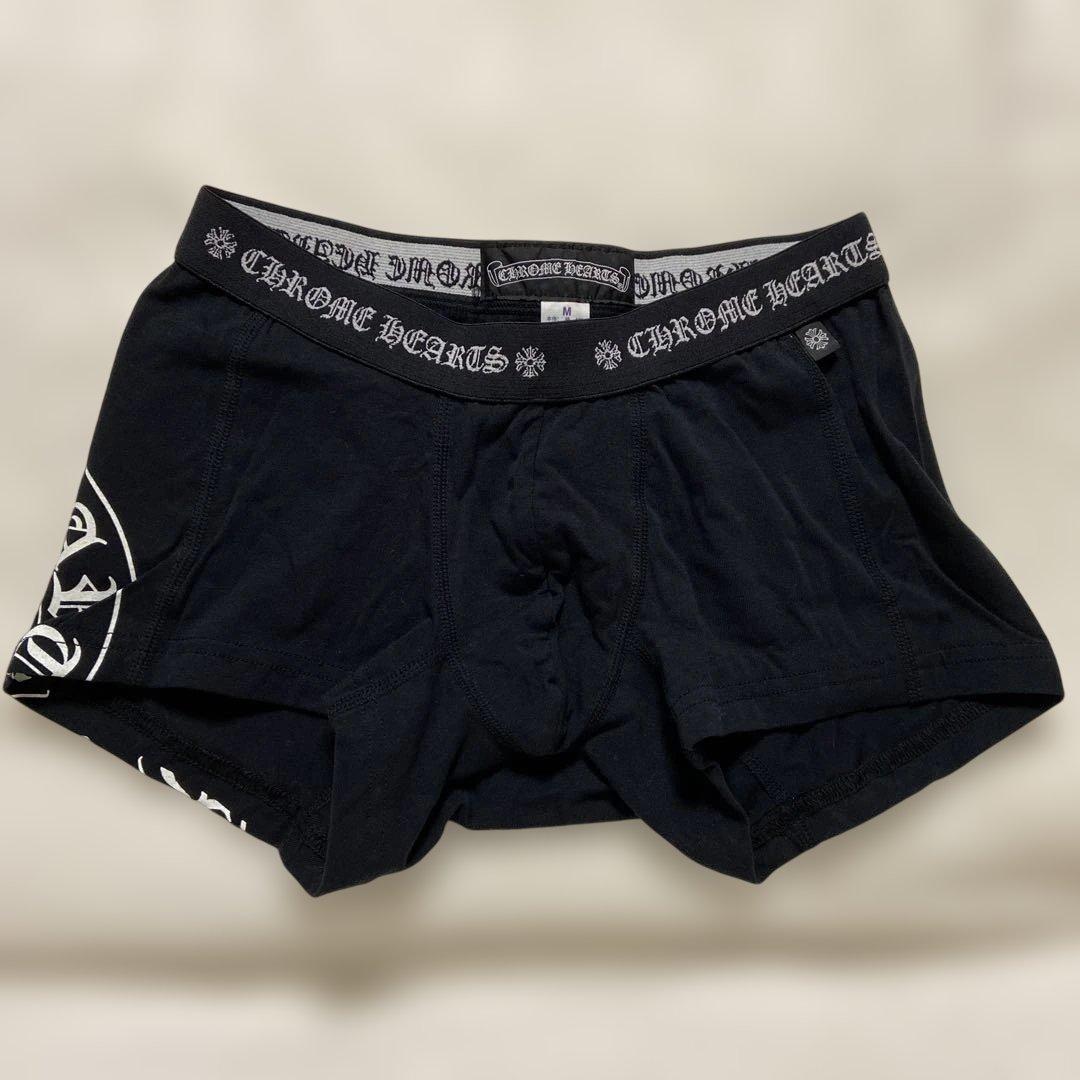 レア 未使用CHROME HEARTS ブラック ボクサーパンツ