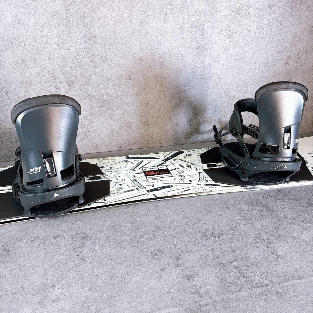 【BURTON3点セット】メンズスノーボード　バートン　155cm バイン付き