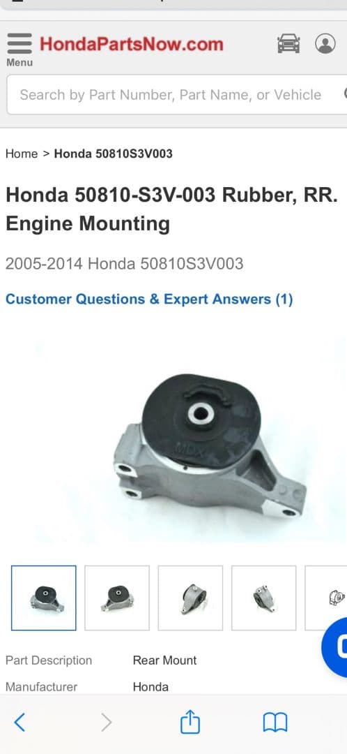 06〜08y ホンダ リッジライン　エンジンマウント　ミッションマウント