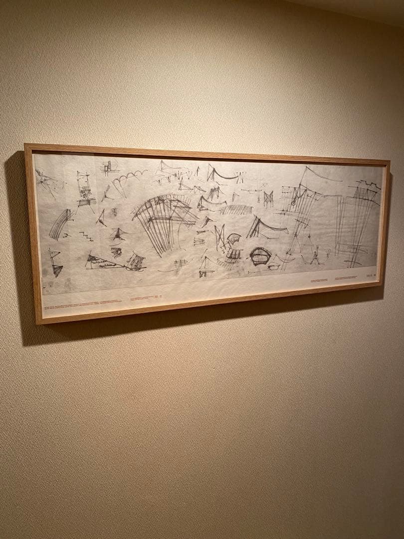 アルヴァ・アアルト　Alvar Aalto スケッチポスター