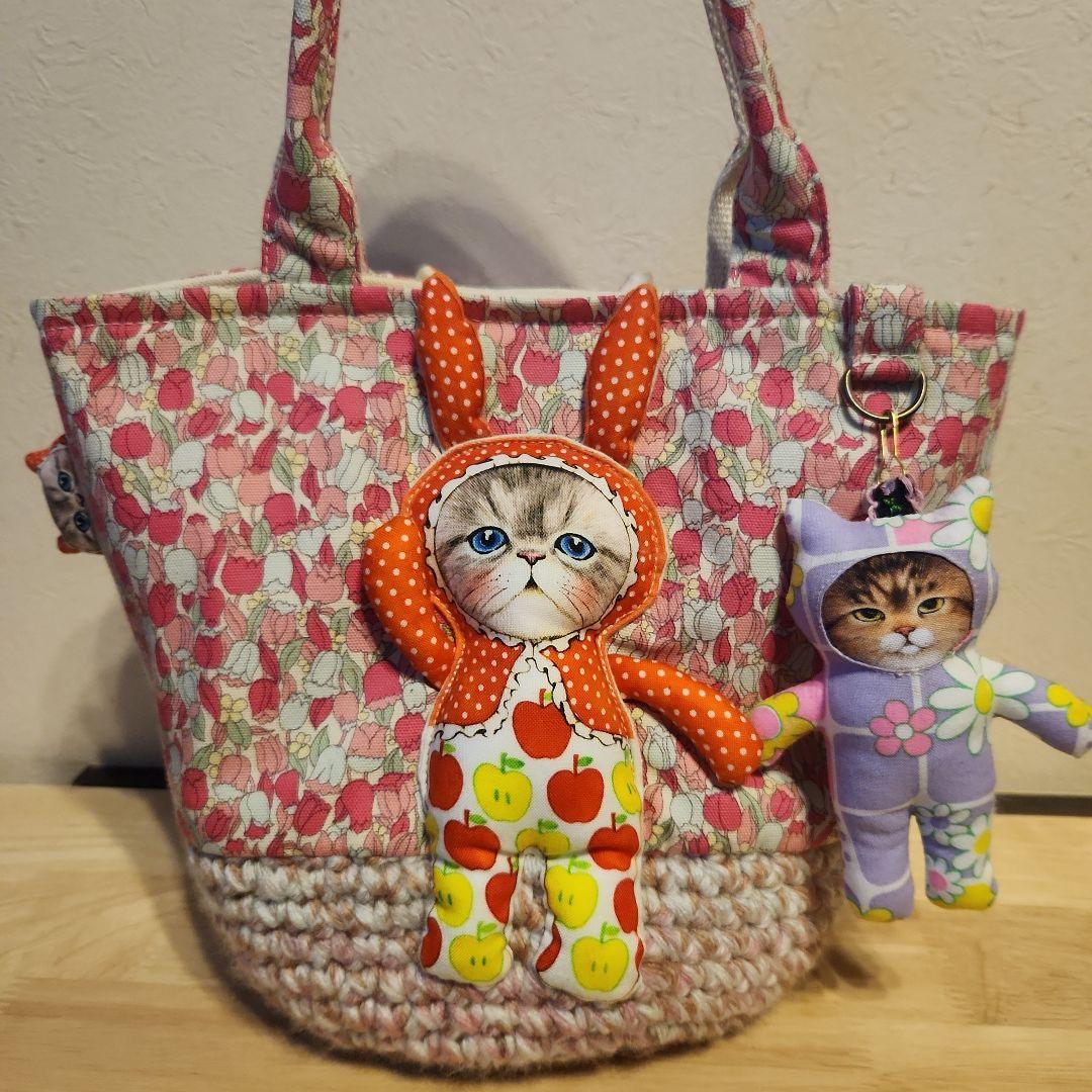 コヤンイサムチョン　にゃんにゃんサコッシュ　ハンドメイド