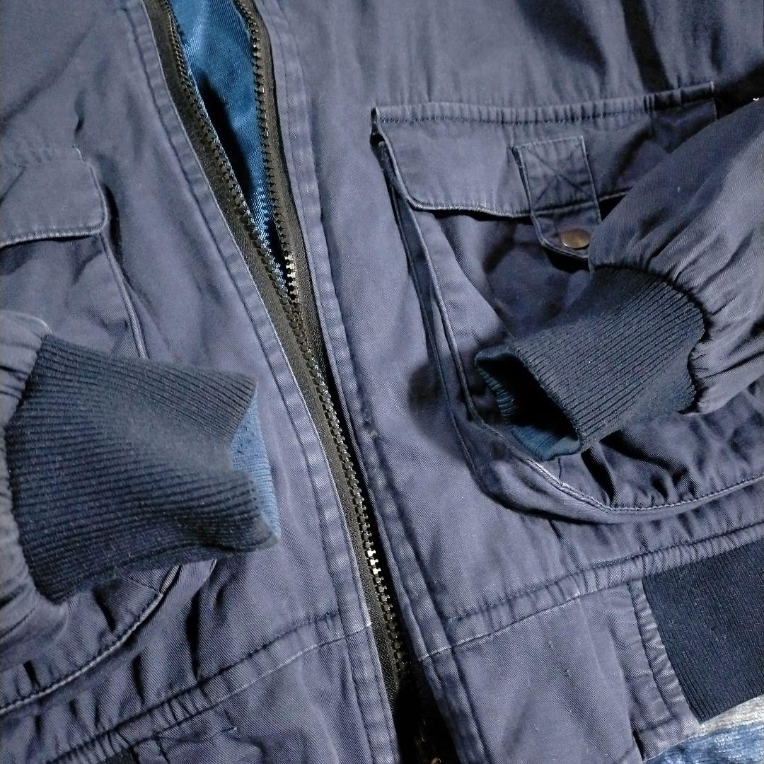 激レア ヴィンテージ ホンダ リバーシブル ジャンパー ブルゾン 袖ロゴ L