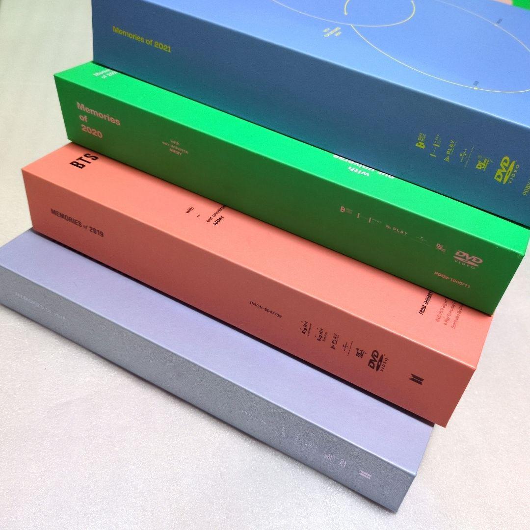 BTS MEMORIES DVD 2018 19 20 21 ウィン まとめ売り