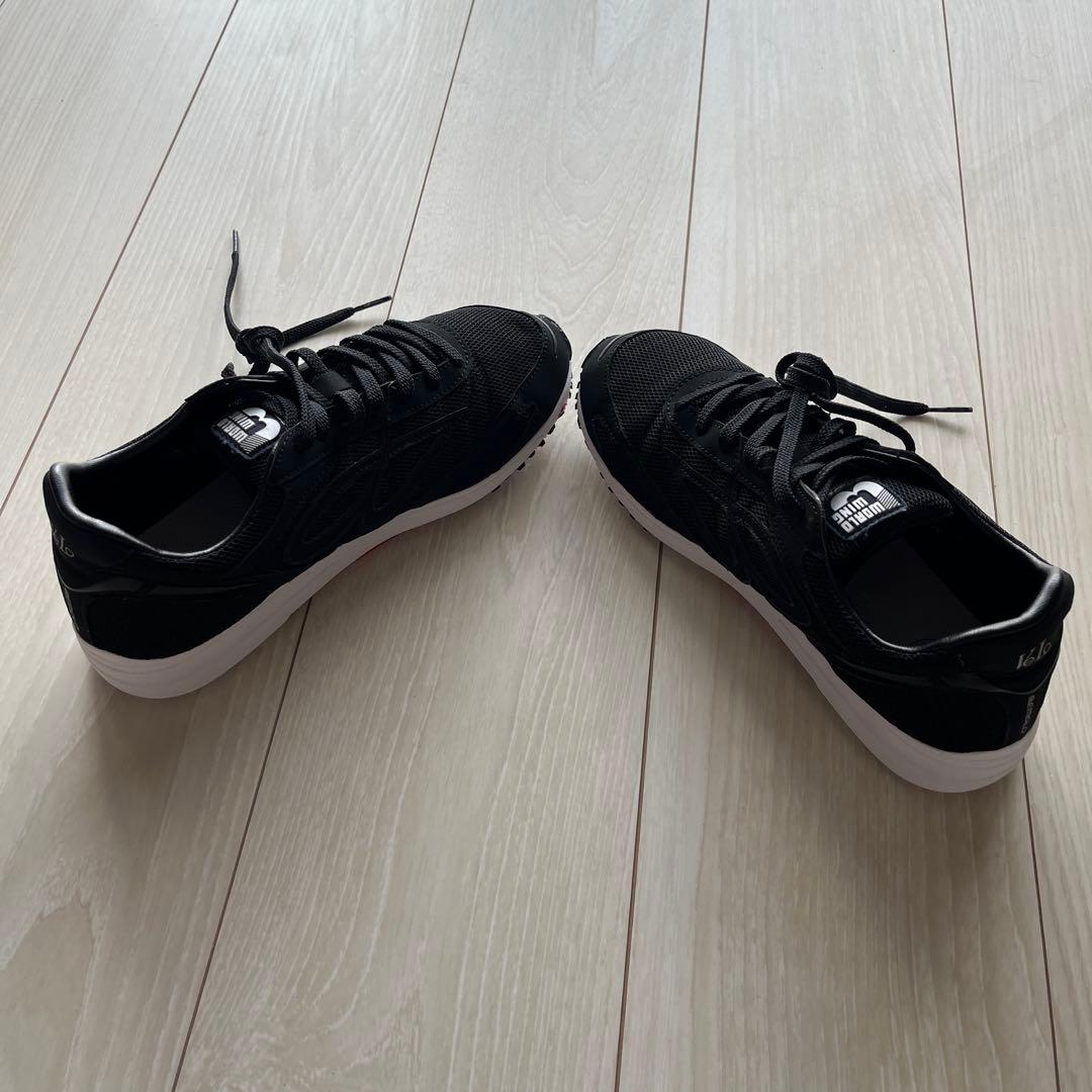 ビモロシューズ【24㎝】新機能設計フェザースペックス/ノアールクロ