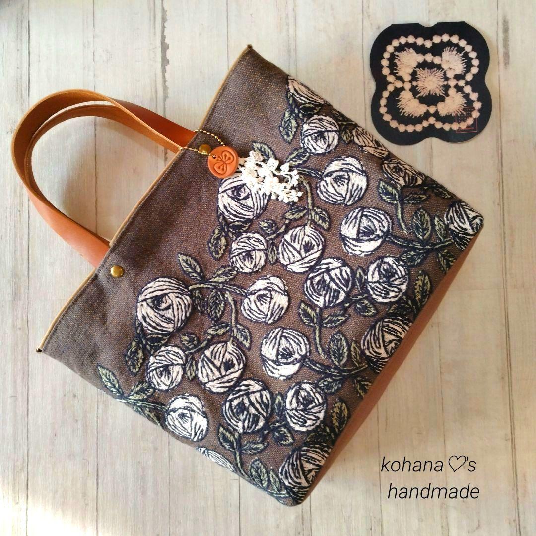 ❀新色❀ハンドメイドஐ..2wayトート∂бミナペルホネン⚮̈