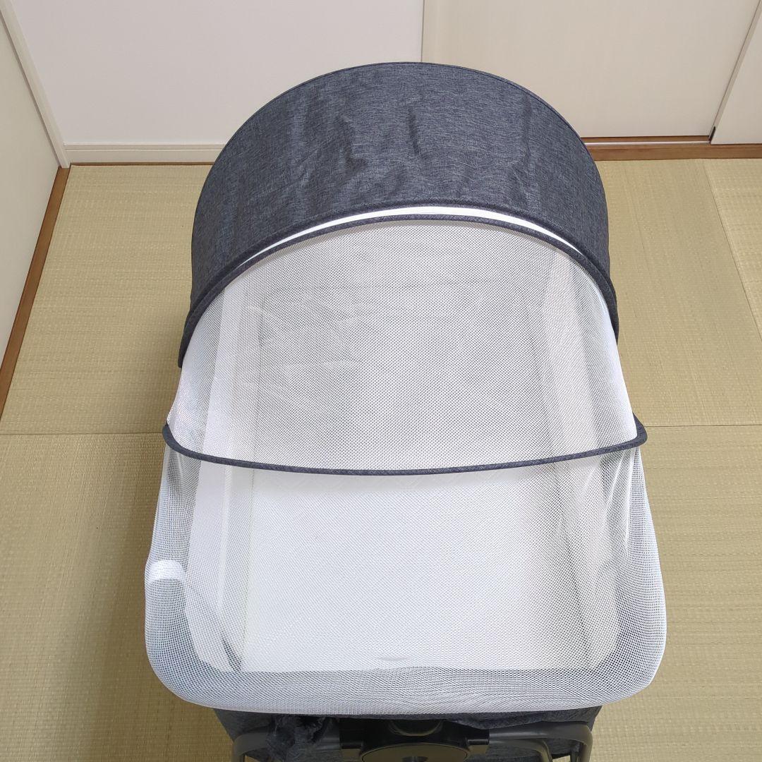 Kino Linpo ベビーベッド　グレー