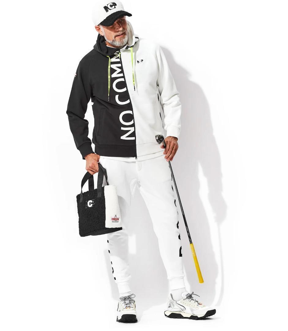 NCP ノーコメントパリ 新品 GOLF ゴルフ スウェットパンツ リブ パンツ