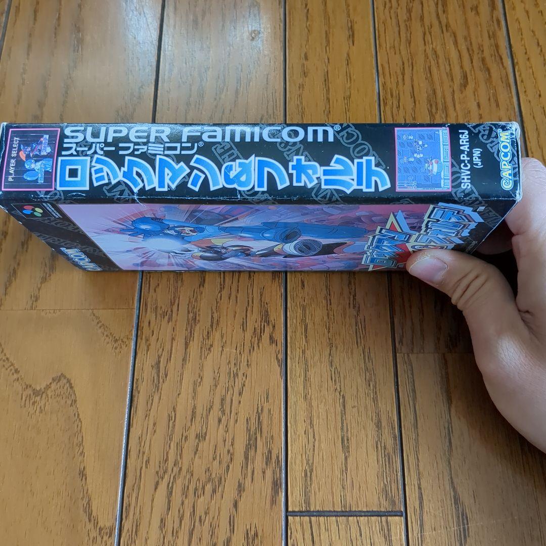 【完品】ロックマン&フォルテ　スーパーファミコン　SFC　箱説ハガキ付　カプコン