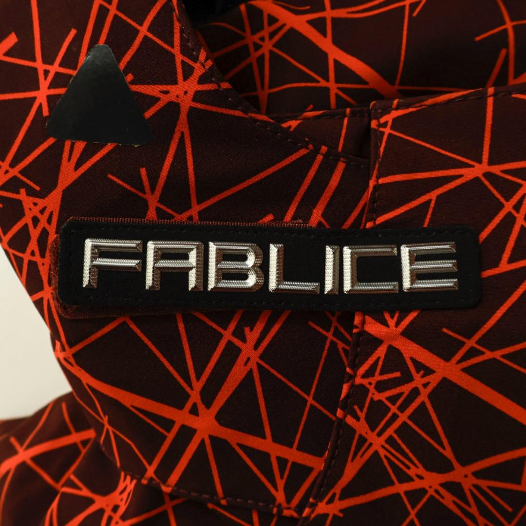 H3791-10◾️ファブリス　スノースキーウェア　スクラッチ柄セットアップ