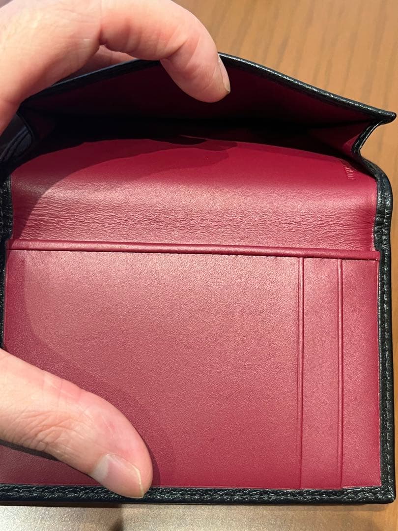 【美品】ロエベ　カードケース　名刺入れ　ブラック
