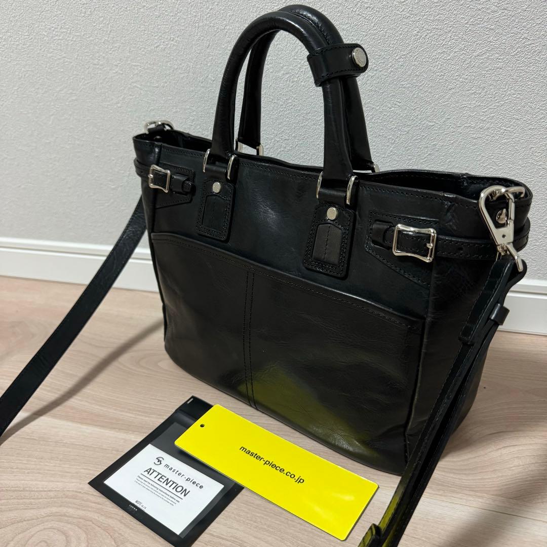 【極美品】master piece マスターピース 2WAYバッグ
