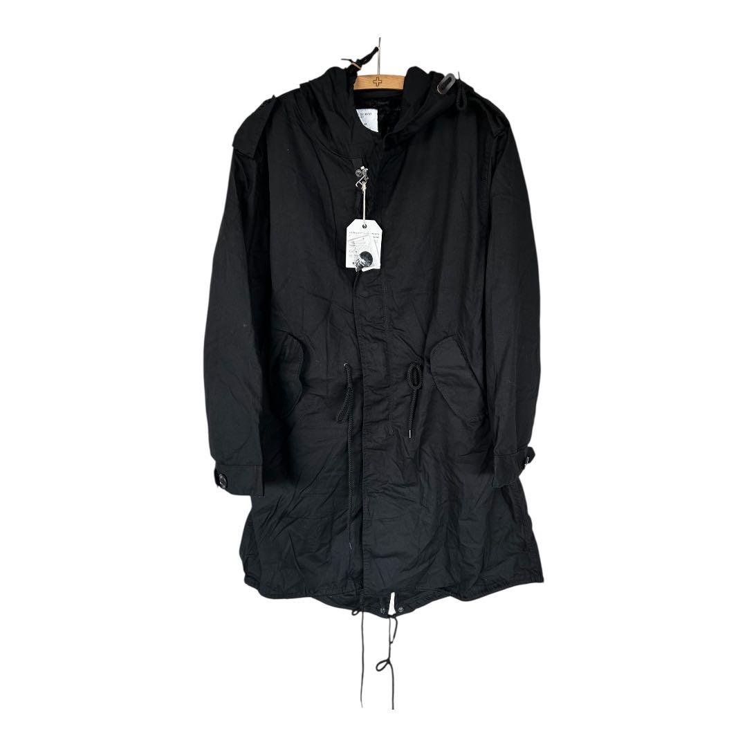 未使用 HOUSTON M-51 フィッシュテールパーカー BK XXS