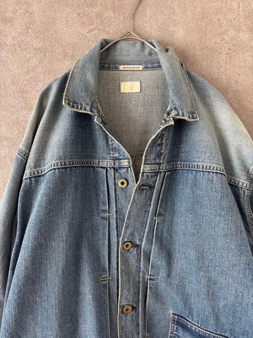 アティックバイジョンブル　TRACKER ジャケット　デニムジャケット　F