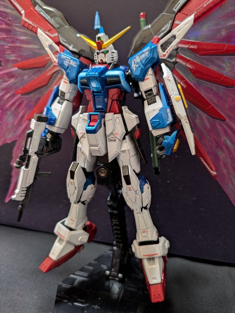 1/144 RG デスティニーガンダム[チタニウムフィニッシュ]光の翼セット