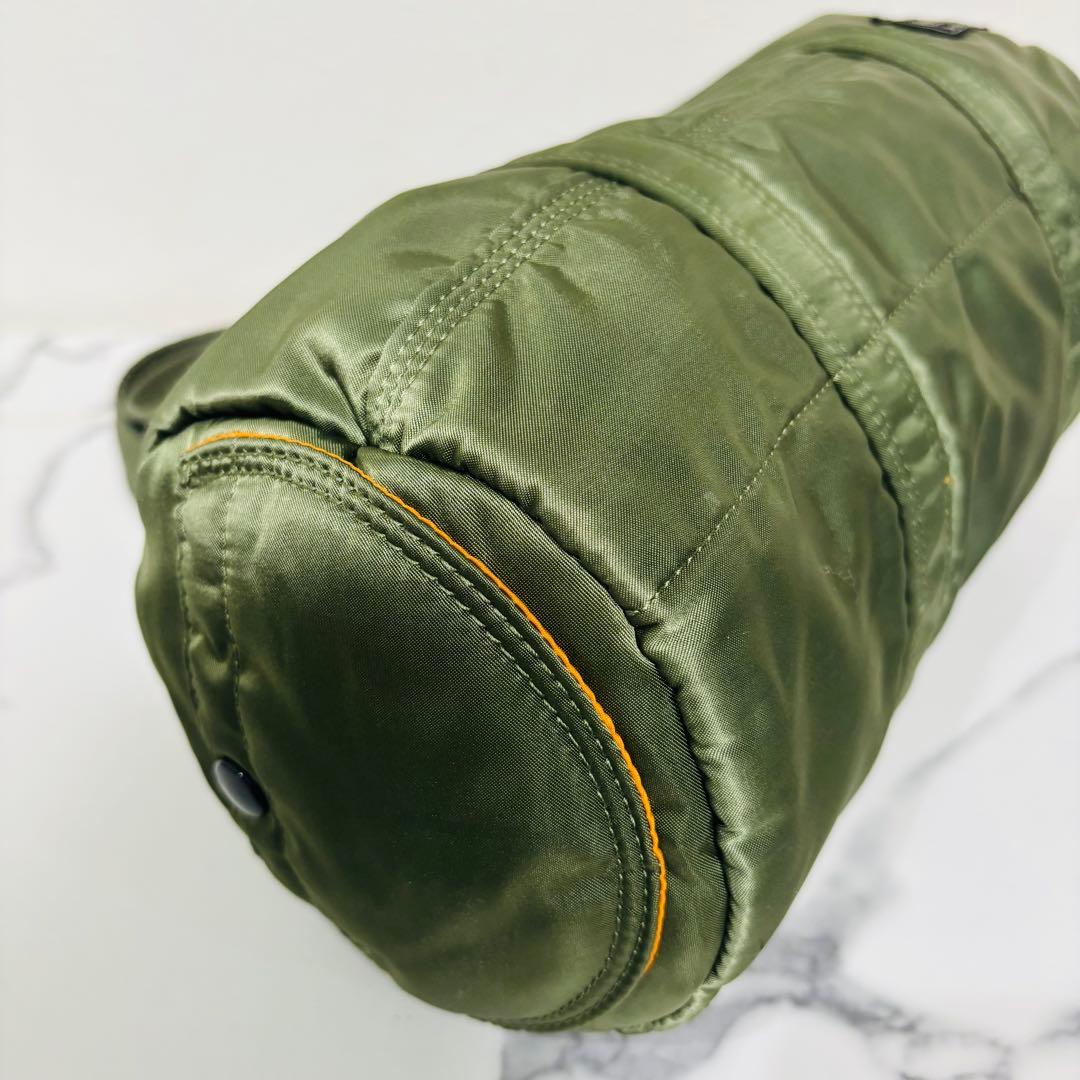 美品 廃盤品 ポーター タンカー ダッフル ミニボストンバッグ S ドラムバッグ