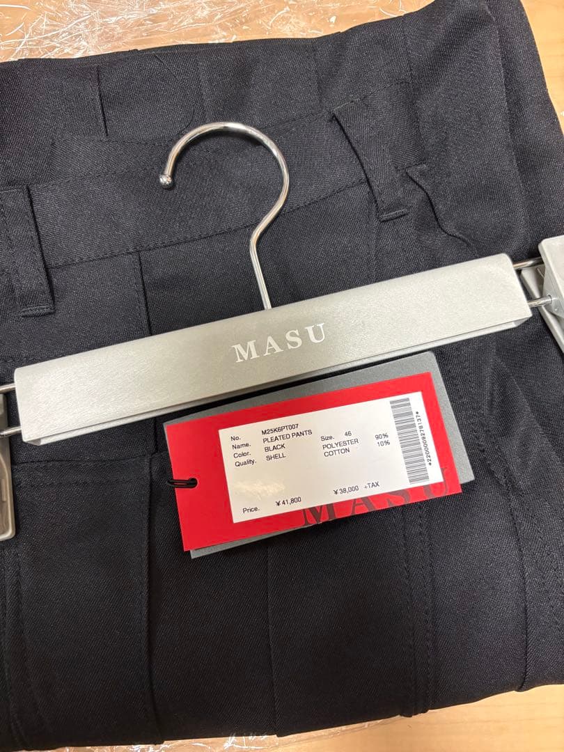 ぺ*。様 誉*れ様 MASU PLEATED PANTS サイズ46