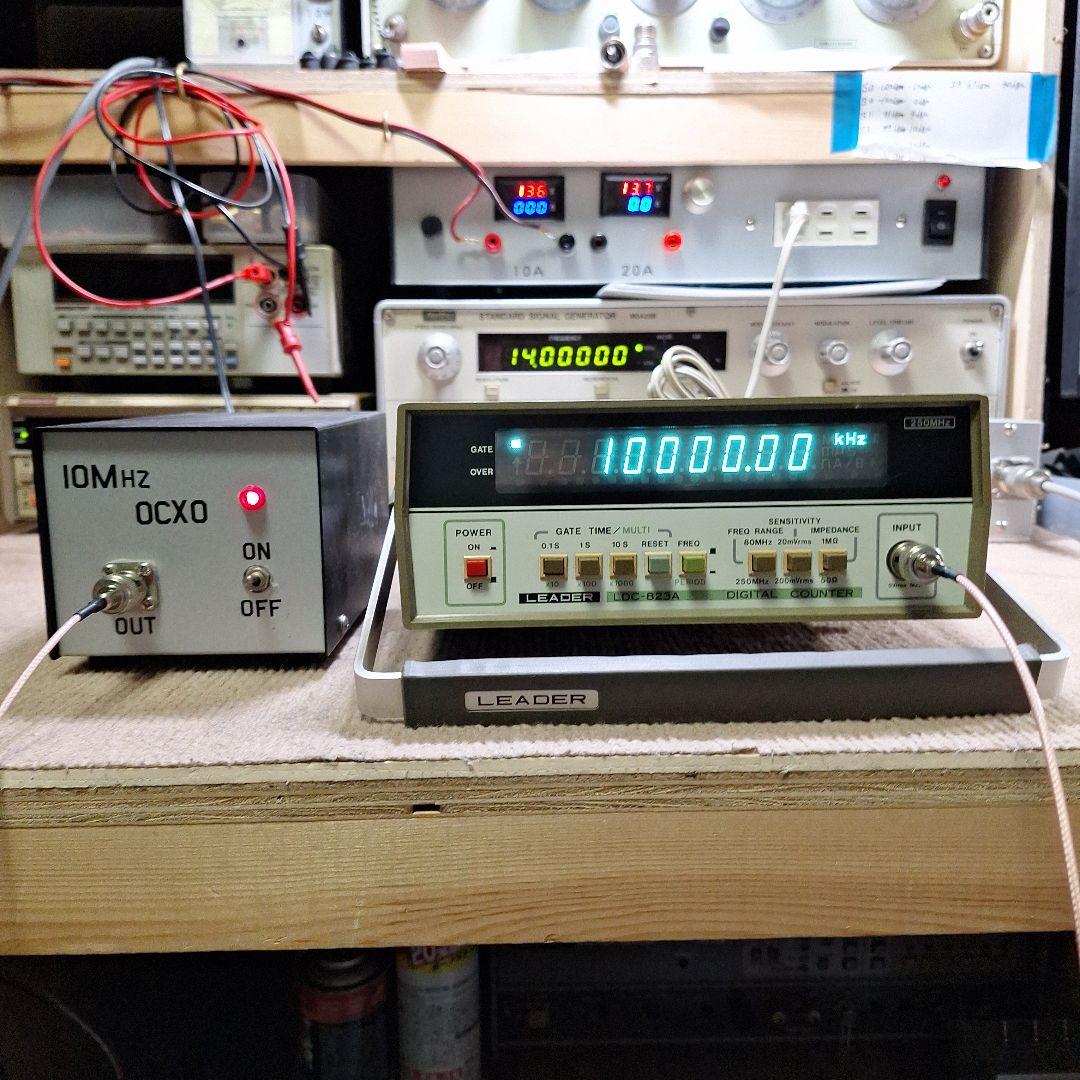 リーダー　LDC-823A周波数カウンター