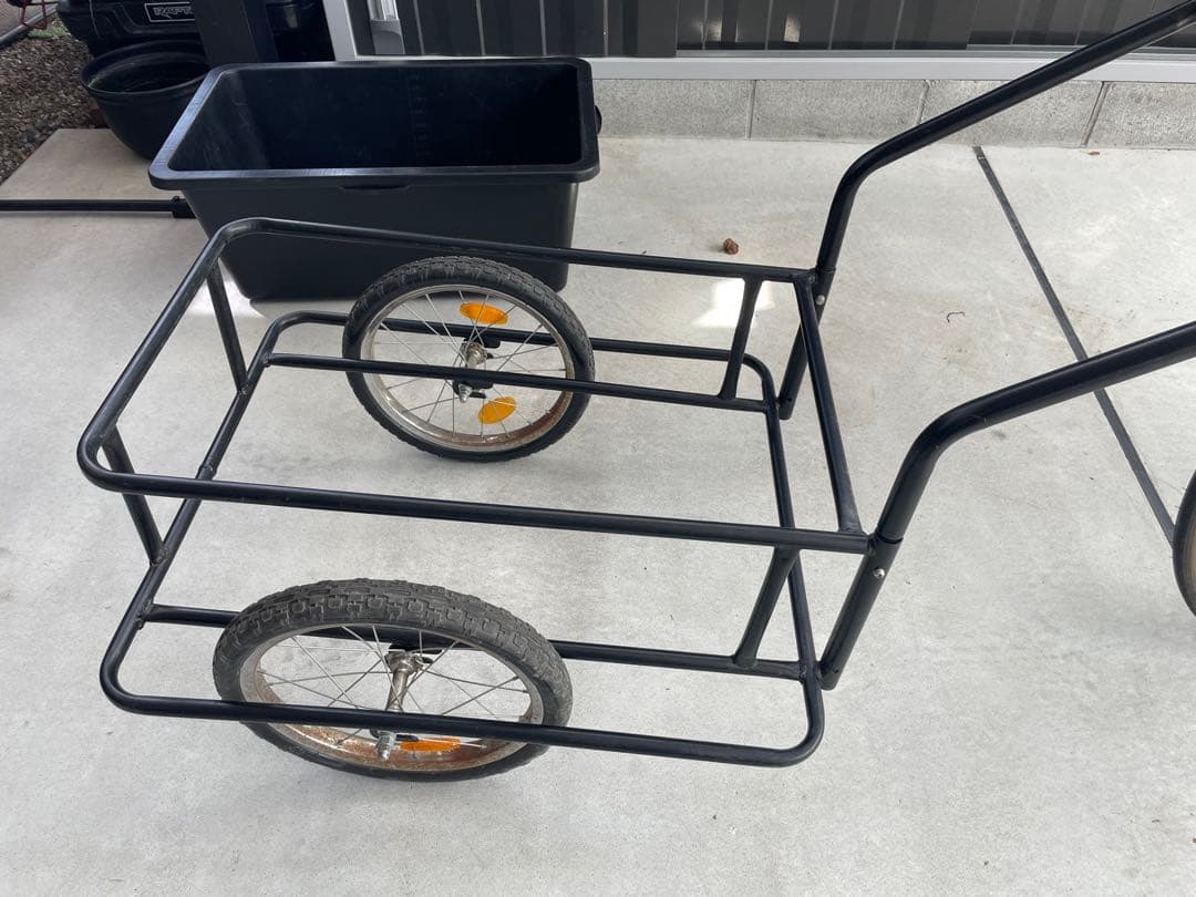 リヤカー　牽引　ロードバイク　自転車