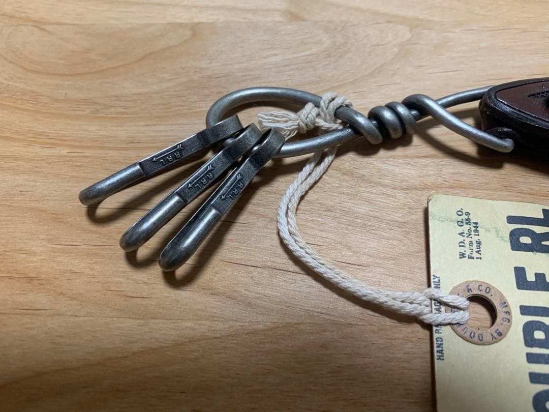 RRL ダブルアールエル 新品未使用 レザー キーフォブ キーケース