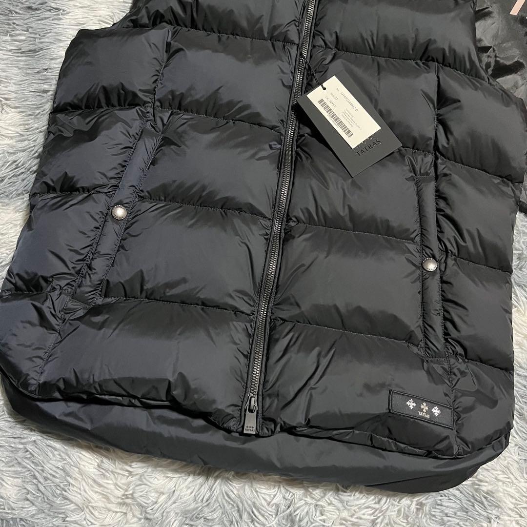 未使用　23AW TATRAS ダウンベストPOSEIDONE 紺　03 L