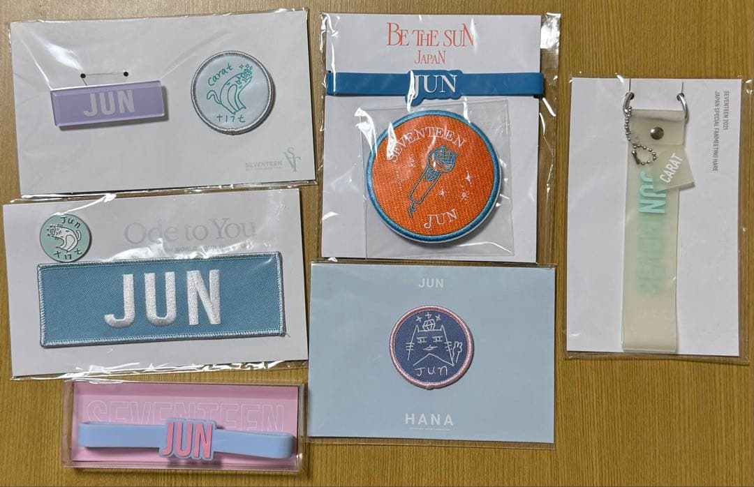 SEVENTEEN ジュン ワッペン ペンライトアクセサリー まとめ売り