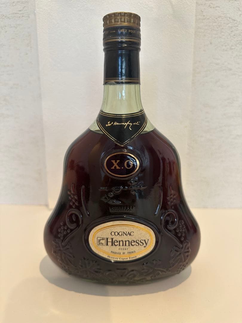 ヘネシー Hennessy XO 金キャップ グリーンボトル コニャック