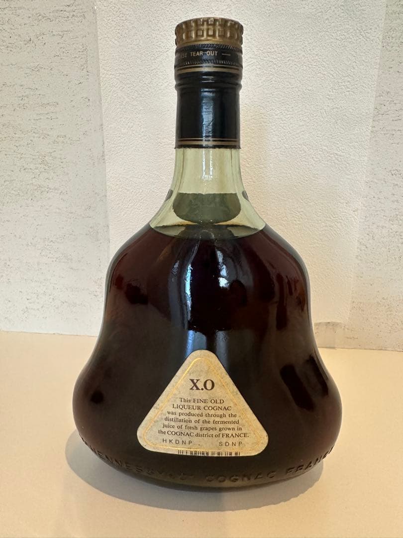 ヘネシー Hennessy XO 金キャップ グリーンボトル コニャック